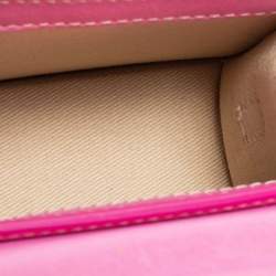 Pre Owned Jacquemus Pink Leather Le Chiquito Top Handle Bag