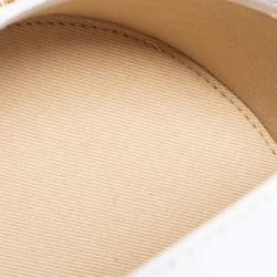Pre Owned Jacquemus White Leather La Boite A Gateaux Shoulder Bag