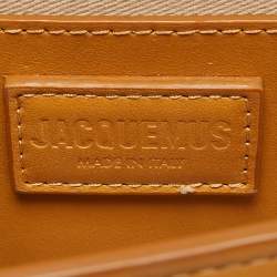 Jacquemus Tan Leather Le Grand Bambino Top Handle Bag