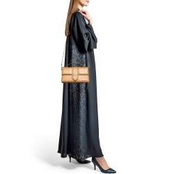 Jacquemus Tan Leather Le Grand Bambino Top Handle Bag