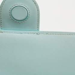 Pre Owned Jacquemus Blue Leather Le Bambino Long Shoulder Bag