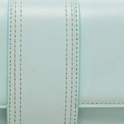 Pre Owned Jacquemus Blue Leather Le Bambino Long Shoulder Bag