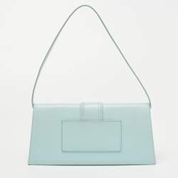 Pre Owned Jacquemus Blue Leather Le Bambino Long Shoulder Bag