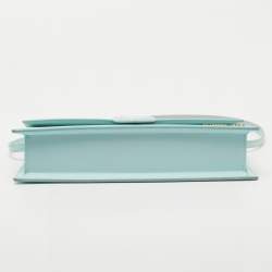 Pre Owned Jacquemus Blue Leather Le Bambino Long Shoulder Bag