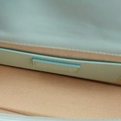 Pre Owned Jacquemus Blue Leather Le Bambino Long Shoulder Bag