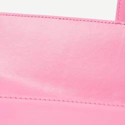 Pre Owned Jacquemus Pink Leather Le Bambino Long Shoulder Bag