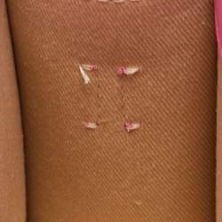 Pre Owned Jacquemus Pink Leather Le Bambino Long Shoulder Bag