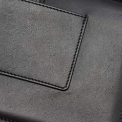 Jacquemus Black Leather Le Bambino Top Handle Bag