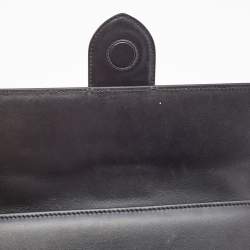 Jacquemus Black Leather Le Bambino Top Handle Bag