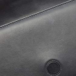 Jacquemus Black Leather Le Bambino Top Handle Bag