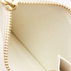Pre Owned Jacquemus White Leather La Ceinture Carree Belt Bag