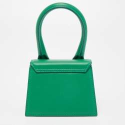 Pre Owned Jacquemus Green Leather Le Chiquito Mini Bag