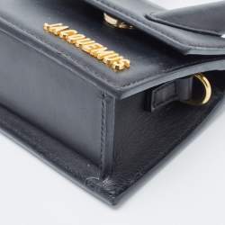 Jacquemus Black Leather Mini Le Chiquito Bag