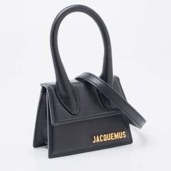 Jacquemus Black Leather Mini Le Chiquito Bag
