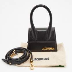 Jacquemus Black Leather Mini Le Chiquito Bag