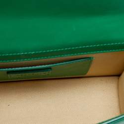 Jacquemus Green Leather Le Grand Bambino Top Handle Bag