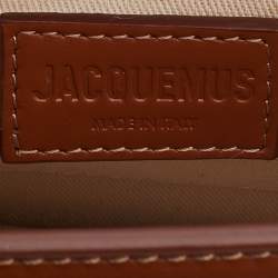 Pre Owned حقيبة جاكويموس غراند لو شيكيتو جلد وردي بيد علوية