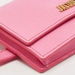 Pre Owned Jacquemus Pink Leather La Ceinture Bello Belt Bag