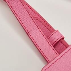 Pre Owned Jacquemus Pink Leather La Ceinture Bello Belt Bag
