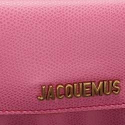 Pre Owned Jacquemus Pink Leather La Ceinture Bello Belt Bag