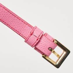 Pre Owned Jacquemus Pink Leather La Ceinture Bello Belt Bag