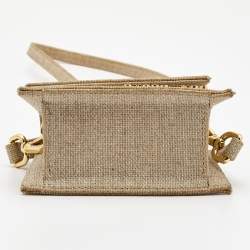 Pre Owned Jacquemus Beige Canvas Mini Le Chiquito Bag