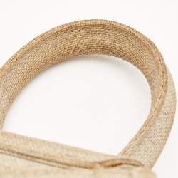Pre Owned Jacquemus Beige Canvas Mini Le Chiquito Bag