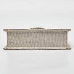 Jacquemus Beige Canvas Le Grand Bambino Top Handle Bag