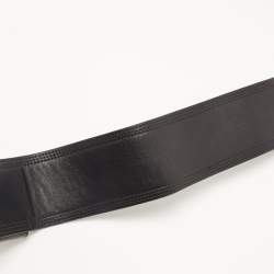 Pre Owned Jacquemus Black Leather Le Ciu Ciu Shoulder Bag