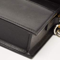 Pre Owned Jacquemus Black Leather Le Ciu Ciu Shoulder Bag