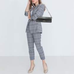 Pre Owned Jacquemus Black Leather Le Ciu Ciu Shoulder Bag