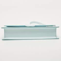 Jacquemus Light Blue Leather Le Bambino Long Shoulder Bag