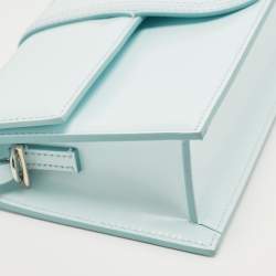 Jacquemus Light Blue Leather Le Bambino Long Shoulder Bag