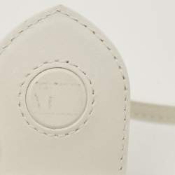 Pre Owned Jacquemus White Leather Le Bambino Long Shoulder Bag