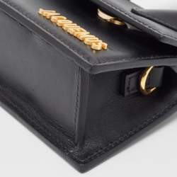 Pre Owned Jacquemus Black Leather Le Chiquito Mini Bag