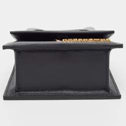 Pre Owned Jacquemus Black Leather Le Chiquito Mini Bag