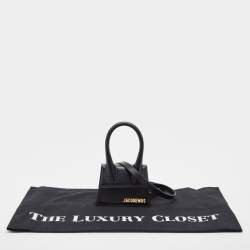Pre Owned Jacquemus Black Leather Le Chiquito Mini Bag