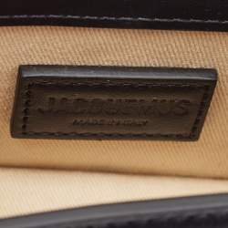 Pre Owned Jacquemus Black Leather Le Chiquito Mini Bag