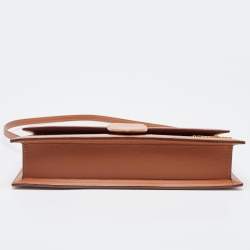 Jacquemus Brown Leather Le Bambino Long Shoulder Bag
