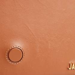 Jacquemus Brown Leather Le Bambino Long Shoulder Bag