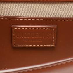 Jacquemus Brown Leather Le Bambino Long Shoulder Bag