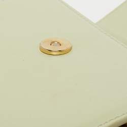 Jacquemus Green Leather Le Chiquito Noeud Top Handle Bag