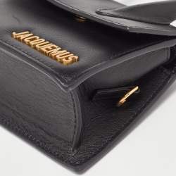Jacquemus Black Leather Mini Le Chiquito Bag