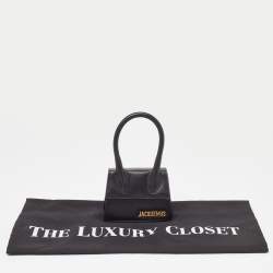 Jacquemus Black Leather Mini Le Chiquito Bag