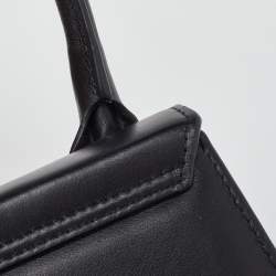 Jacquemus Black Leather Mini Le Chiquito Bag