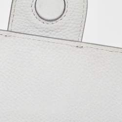 Jacquemus Grey Leather Le Grand Bambino Top Handle Bag
