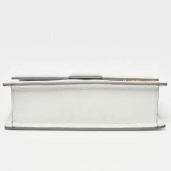 Jacquemus Grey Leather Le Grand Bambino Top Handle Bag