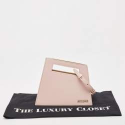 Pre Owned Jacquemus Pink Leather Le Petit Satchel