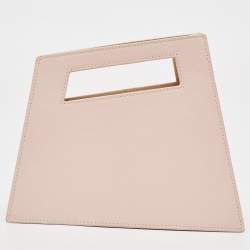 Pre Owned Jacquemus Pink Leather Le Petit Satchel