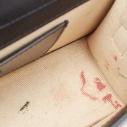 Pre Owned حقيبة كروس جاكيموس لو بامبينو جلد سوداء 